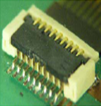 圖1：SFGL系列間距0.4毫米，高度0.9毫米