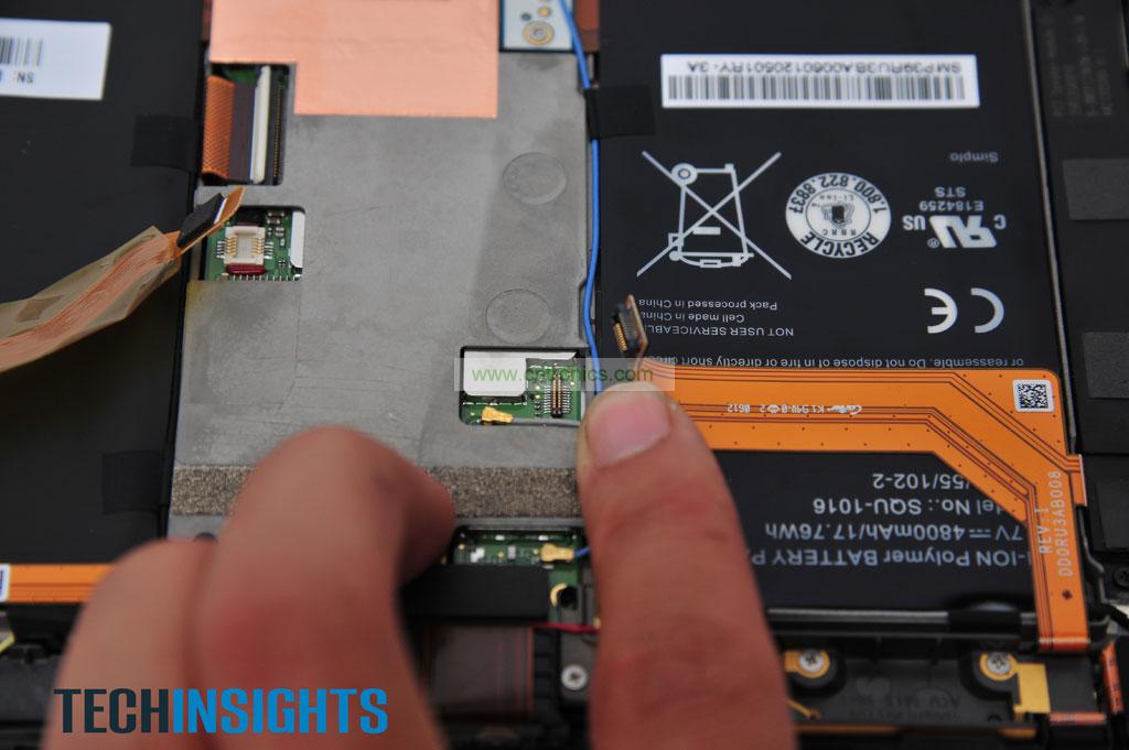 斷開(kāi)電池組的柔性連接器