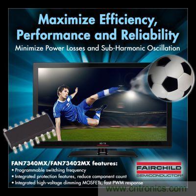 飛兆半導體LED背光升壓開關(guān)