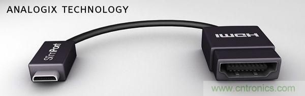 ANALOGIX的SlinPort解決方案，可以協(xié)助業(yè)者集成MyDP應(yīng)用功能
