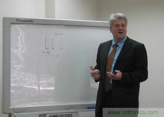 圖2:英飛凌科技奧地利有限公司全球應用市場部市場總監(jiān)Thomas Schmidt