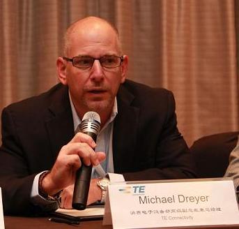 圖4:TE Connectivity消費電子設備部高級副總裁兼總經(jīng)理 Michael Dreyer先生