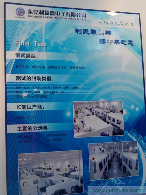 圖5:利揚測試產(chǎn)能達到每月200KK