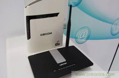 圖4：基于聯(lián)芯科技4模11頻基帶芯片 LC1761的TD-LTE CPE。