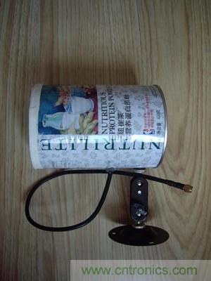 最簡(jiǎn)單使用的天線&mdash;&mdash;罐頭天線，可做正饋大鍋饋源！ 