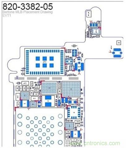 iPhone屏幕元件尺寸要變大？【附5S邏輯主版圖】