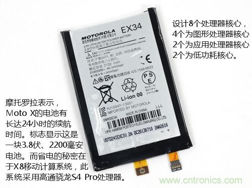 揭秘八核X8 SoC真面目，智能手機(jī)Moto X詳細(xì)拆解！