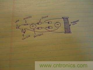 &ldquo;搖一搖&rdquo;手電筒DIY