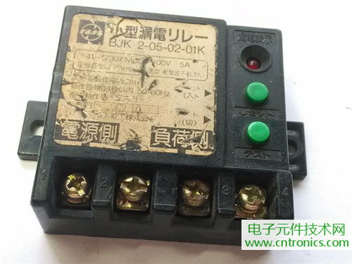 漏電保護器拆解：結(jié)構(gòu)有差異，做工不錯