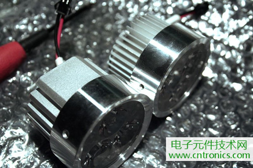 3W LED射燈拆解對比:普通版VS豪華版