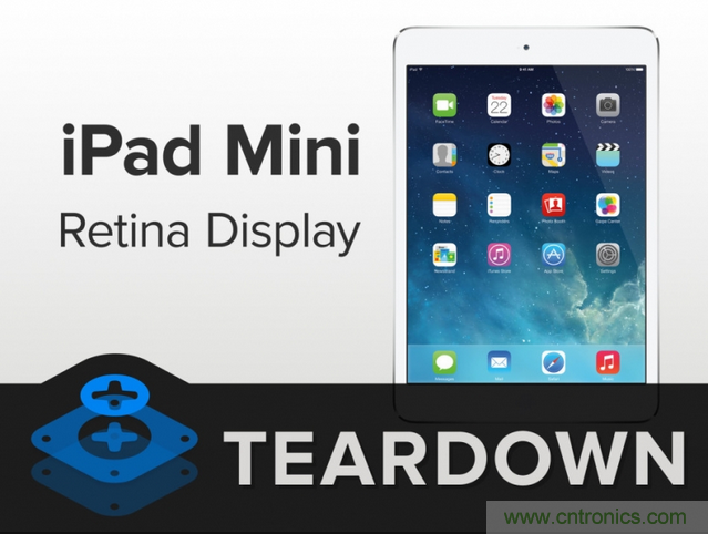 蘋果iPad mini 2拆解:維修難度也升級(jí)