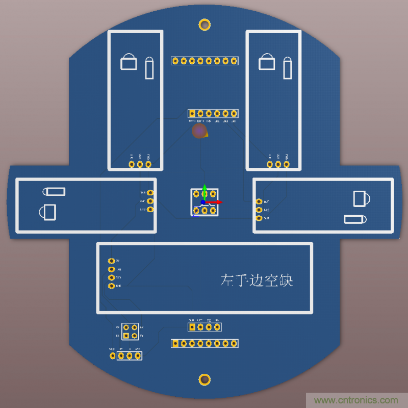 牛人力作！PCB版藍牙智能小車DIY