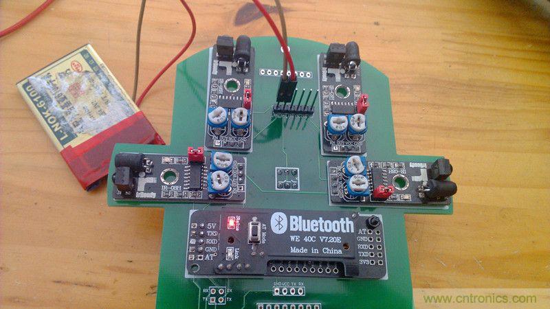 牛人力作！PCB版藍牙智能小車DIY
