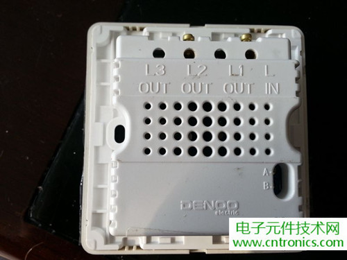 一款觸控開關(guān)拆解，做工不錯