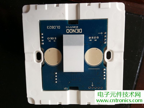 一款觸控開關(guān)拆解，做工不錯