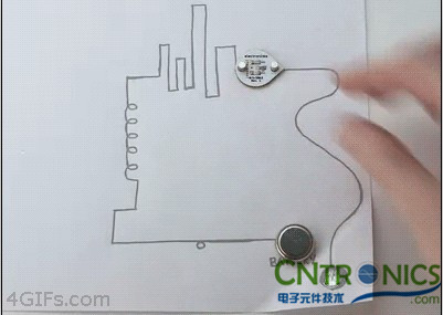 大開眼界，一支可以畫電路板的筆！