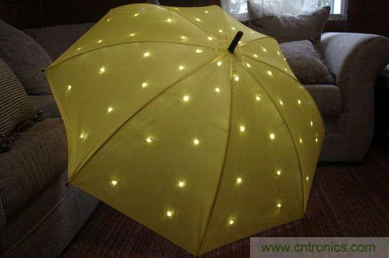 創(chuàng)意DIY！送女朋友的絕妙禮物，LED星光傘！