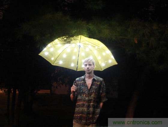 創(chuàng)意DIY！送女朋友的絕妙禮物，LED星光傘！