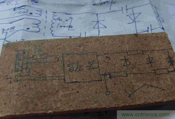 DIY單管自激，領略高壓電火花風采