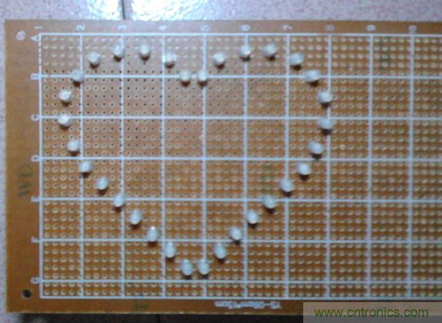 三八節(jié)將至！DIY心形LED流水燈！你們懂的~