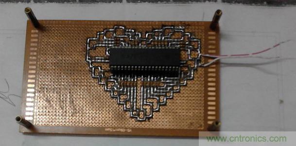 三八節(jié)將至！DIY心形LED流水燈！你們懂的~