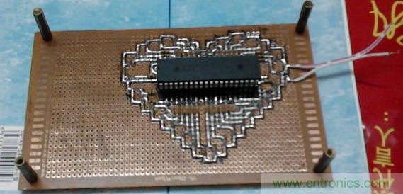 三八節(jié)將至！DIY心形LED流水燈！你們懂的~