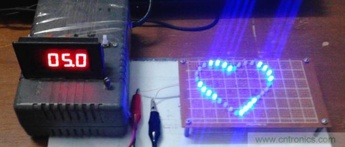 三八節(jié)將至！DIY心形LED流水燈！你們懂的~