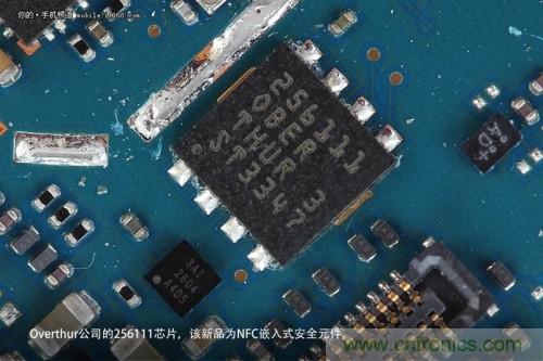 Overthur的256111芯片，是一顆NFC嵌入式安全元件
