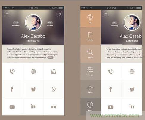 讓圖片帶你走進(jìn)驚艷實用的手機APP菜單世界！