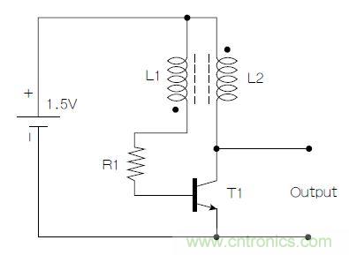 圖1：基本的焦耳小偷電路。