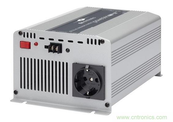 圖1：TBSPowersinePS600-12是利用汽車(chē)電池為筆記本電腦充電的理想工具。