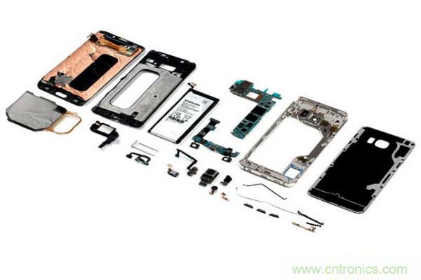 三星S6 Edge+拆解：比S6 Edge加在哪里？