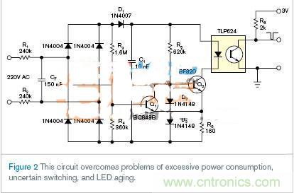 新一代LED光耦電路設(shè)計(jì)，改進(jìn)老化和能耗