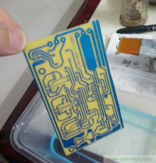 嘗試了四次PCB制作， 最后一發(fā)算是成功了