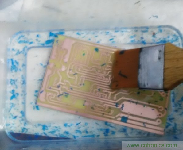 嘗試了四次PCB制作， 最后一發(fā)算是成功了