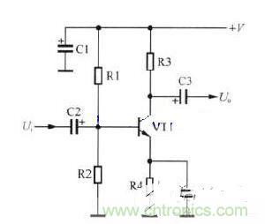 一、共發(fā)射極放大器電路故障分析