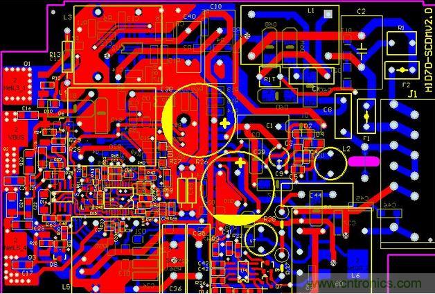 【導(dǎo)讀】對(duì)于一個(gè)新設(shè)計(jì)的電路板，調(diào)試起來(lái)往往會(huì)遇到一些困難，特別是當(dāng)板比較大、元件比較多時(shí)，往往無(wú)從下手。但如果掌握好一套合理的調(diào)試方法，調(diào)試起來(lái)將會(huì)事半功倍。  　　對(duì)于剛拿回來(lái)的新pcb板，我們首先要大概觀察一下，板上是否存在問(wèn)題，例如是否有明顯的裂痕，有無(wú)短路、開(kāi)路等現(xiàn)象。如果有必要的話(huà)，可以檢查一下電源跟地線(xiàn)之間的電阻是否足夠大。  　　然后就是安裝元件了。相互獨(dú)立的模塊，如果您沒(méi)有把握保證它們工作正常時(shí)，最好不要全部都裝上，而是一部分一部分的裝上（對(duì)于比較小的電路，可以一次全部裝上），這樣容易確定故障范圍，免得到時(shí)遇到問(wèn)題時(shí)，無(wú)從下手。一般來(lái)說(shuō)，可以把電源部分先裝好，然后就上電檢測(cè)電源輸出電壓是否正常。如果在上電時(shí)您沒(méi)有太大的把握（即使有很大的把握，也建議您加上一個(gè)保險(xiǎn)絲，以防萬(wàn)一），可考慮使用帶限流功能的可調(diào)穩(wěn)壓電源。先預(yù)設(shè)好過(guò)流保護(hù)電流，然后將穩(wěn)壓電電源的電壓值慢慢往上調(diào)，并監(jiān)測(cè)輸入電流、輸入電壓以及輸出電壓。如果往上調(diào)的過(guò)程中，沒(méi)有出現(xiàn)過(guò)流保護(hù)等問(wèn)題，且輸出電壓也達(dá)到了正常，則說(shuō)明電源部分OK。反之，則要斷開(kāi)電源，尋找故障點(diǎn)，并重復(fù)上述步驟，直到電源正常為止。  　　接下來(lái)逐漸安裝其它模塊，每安裝好一個(gè)模塊，就上電測(cè)試一下，上電時(shí)也是按照上面的步驟，以避免因?yàn)樵O(shè)計(jì)錯(cuò)誤或/和安裝錯(cuò)誤而導(dǎo)致過(guò)流而燒壞元件。  　　尋找故障的辦法一般有下面幾種：  　?、贉y(cè)量電壓法。首先要確認(rèn)的是各芯片電源引腳的電壓是否正常，其次檢查各種參考電壓是否正常，另外還有各點(diǎn)的工作電壓是否正常等。例如，一般的硅三極管導(dǎo)通時(shí)，BE結(jié)電壓在0.7V左右，而CE結(jié)電壓則在0.3V左右或者更小。如果一個(gè)三極管的BE結(jié)電壓大于0.7V（特殊三極管除外，例如達(dá)林頓管等），可能就是BE結(jié)就開(kāi)路。  　　②信號(hào)注入法。將信號(hào)源加至輸入端，然后依次往后測(cè)量各點(diǎn)的波形，看是否正常，以找到故障點(diǎn)。有時(shí)我們也會(huì)用更簡(jiǎn)單的辦法，例如用手握一個(gè)鑷子，去碰觸各級(jí)的輸入端，看輸出端是否有反應(yīng)，這在音頻、視頻等放大電路中常使用（但要注意，熱底板的電路或者電壓高的電路，不能使用此法，否則可能會(huì)導(dǎo)致觸電）。如果碰前一級(jí)沒(méi)有反應(yīng)，而碰后一級(jí)有反應(yīng)，則說(shuō)明問(wèn)題出在前一級(jí)，應(yīng)重點(diǎn)檢查。  　?、郛?dāng)然，還有很多其它的尋找故障點(diǎn)的方法，例如看、聽(tīng)、聞、摸等。&ldquo;看&rdquo;就是看元件有無(wú)明顯的機(jī)械損壞，例如破裂、燒黑、變形等;&ldquo;聽(tīng)&rdquo;就是聽(tīng)工作聲音是否正常，例如一些不該響的東西在響，該響的地方不響或者聲音不正常等;&ldquo;聞&rdquo;就是檢查是否有異味，例如燒焦的味道、電容電解液的味道等，對(duì)于一個(gè)有經(jīng)驗(yàn)的電子維修人員來(lái)說(shuō)，對(duì)這些氣味是很敏感的;&ldquo;摸&rdquo;就是用手去試探器件的溫度是否正常，例如太熱，或者太涼。一些功率器件，工作起來(lái)時(shí)會(huì)發(fā)熱，如果摸上去是涼的，則基本上可以判斷它沒(méi)有工作起來(lái)。但如果不該熱的地方熱了或者該熱的地方太熱了，那也是不行的。一般的功率三極管、穩(wěn)壓芯片等，工作在70度以下是完全沒(méi)問(wèn)題的。70度大概是怎樣的一個(gè)概念呢？如果你將手壓上去，可以堅(jiān)持三秒鐘以上，就說(shuō)明溫度大概在70度以下（注意要先試探性的去摸，千萬(wàn)別把手燙傷了）。  　　好了，關(guān)于調(diào)試的問(wèn)題，我們今天就暫時(shí)講這么多，如果想要了解更多的調(diào)試方法和經(jīng)驗(yàn)，可以去找一些家用電器維修的書(shū)來(lái)看看，一個(gè)好的設(shè)計(jì)人員，首先應(yīng)該是一個(gè)好的維修人員。