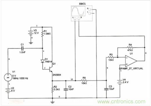 帶AGC輸出的改進(jìn)型調(diào)幅檢波器。