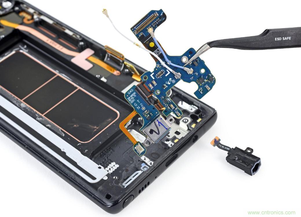 三星Note 8拆解，模塊化+分離式設(shè)計(jì)成趨勢(shì)？