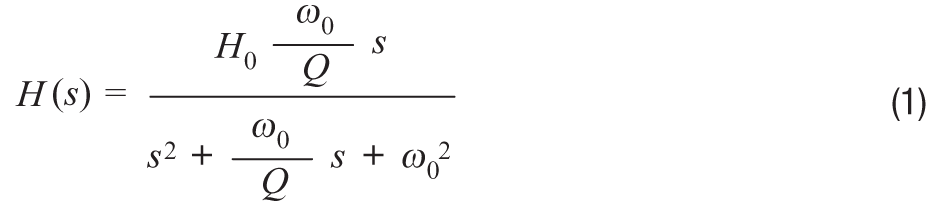 有源濾波器的相位響應第三部分:帶通響應