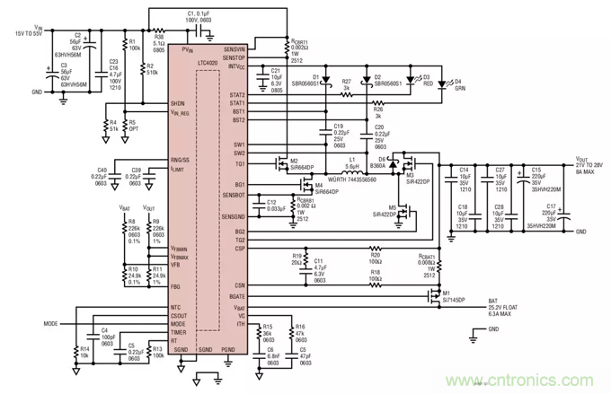 如何選擇一款功能強(qiáng)大、寬輸入范圍的電池充電器？