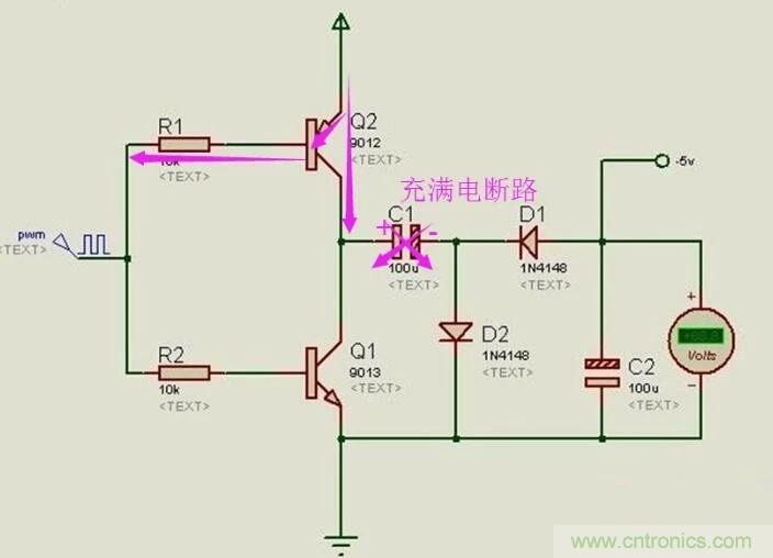 負(fù)壓是怎么產(chǎn)生的？附電路詳細(xì)分析