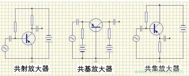 什么是共集、共基、共射放大器？如何分辨3類放大器