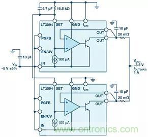 超低輸出噪聲和超高PSRR，這款負(fù)LDO穩(wěn)壓器了解一下？