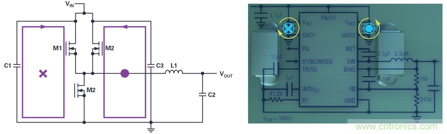 是否可以將低EMI電源安裝到擁擠的電路板上？