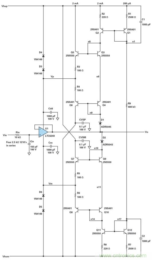 低壓變高壓，運算放大器自舉實現(xiàn)更優(yōu)性能！