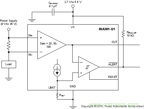 使用快速、精確的過(guò)流檢測(cè)器，對(duì)汽車(chē)安全系統(tǒng)進(jìn)行診斷