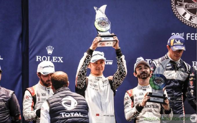 十年相伴，貿(mào)澤電子力挺董荷斌征戰(zhàn)2020，祝賀再登WEC獎臺