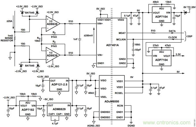 集成隔離式電源、用于太陽能光伏轉(zhuǎn)換器的完全隔離式電流檢測電路