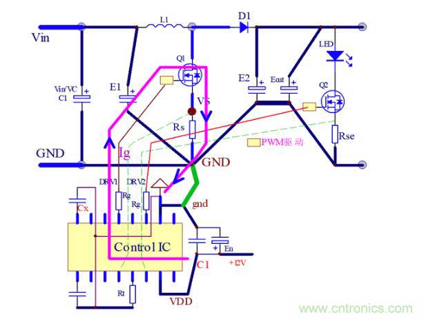非隔離IC控制器系統(tǒng)的PCB設計分析 非隔離IC控制器系統(tǒng)的PCB設計分析